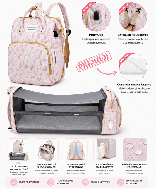 Sac à langer 3-en-1 Maman & CO